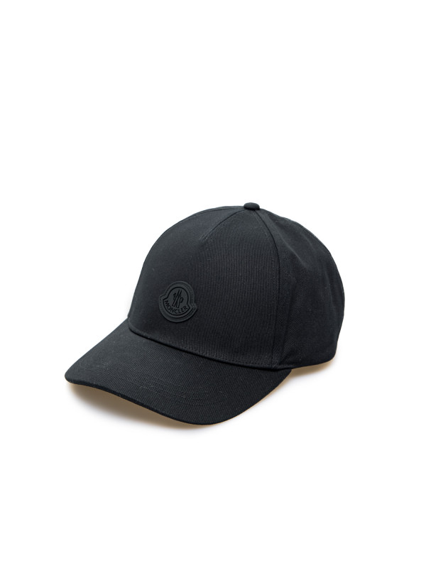 Moncler baseball cap zwart