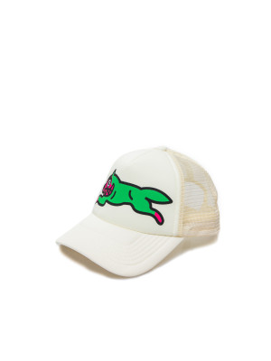 ICECREAM ICECREAM running dog trucker white