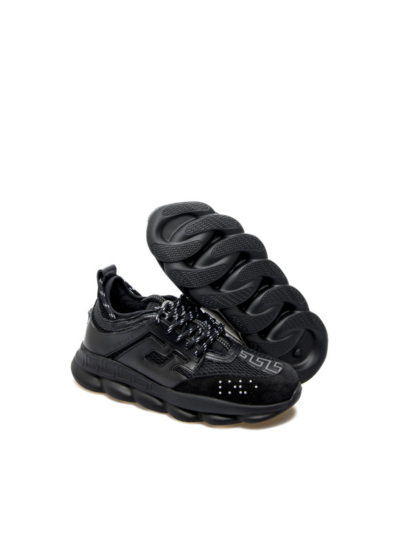 versace all black trainers