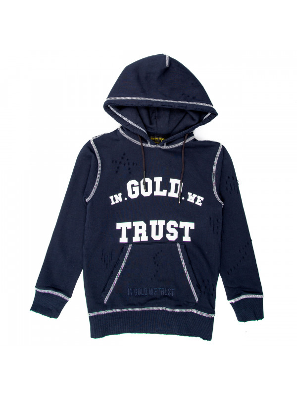 in gold we trust hoodie