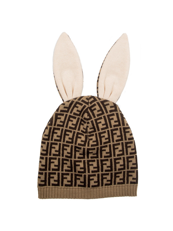 Fendi B Hat Knitted Bruin | Derodeloper.com