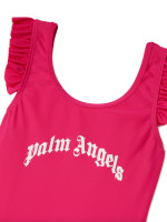 Palm Angels  1piece logo beach roze