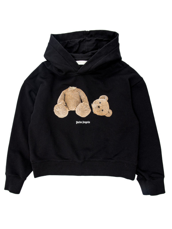 Palm Angels Bear Hoodie Black