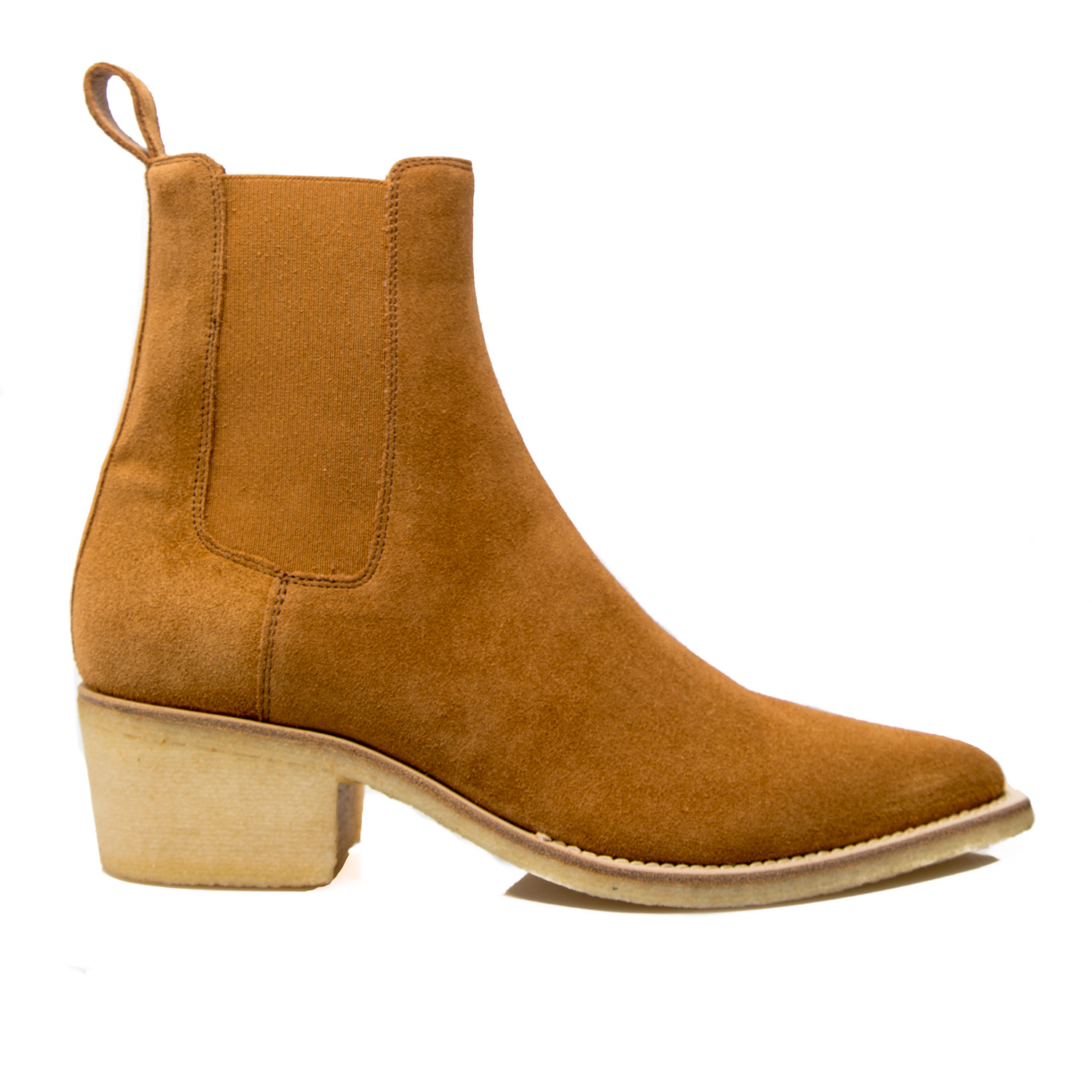 men's crepe sole chelsea boots