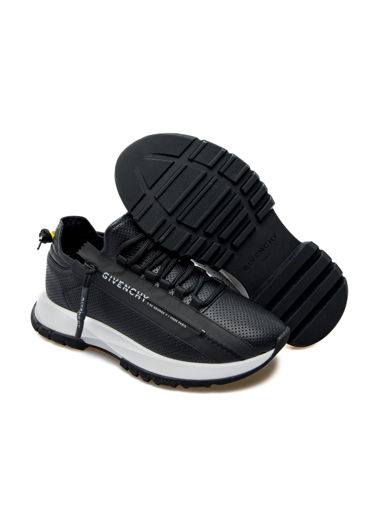 Givenchy Spectre Perforated Leather With Zip Black Low Top Sneakers - Sneak  in Peace