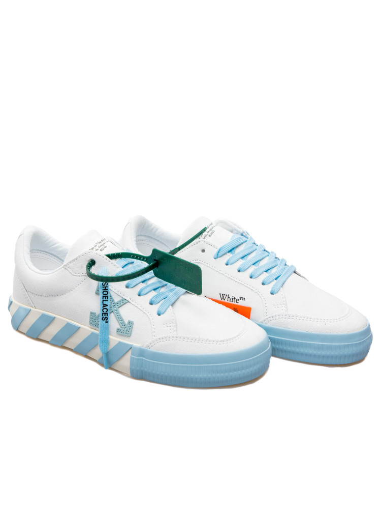 Off White Vulc Sneaker 'White Light Blue' - Off White - OMIA085S22FAB001  0140 - white/light blue