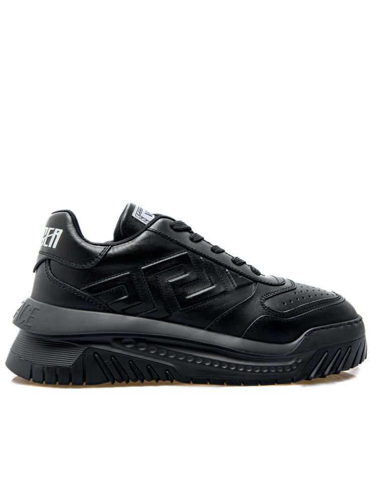 Black versace hot sale tennis shoes