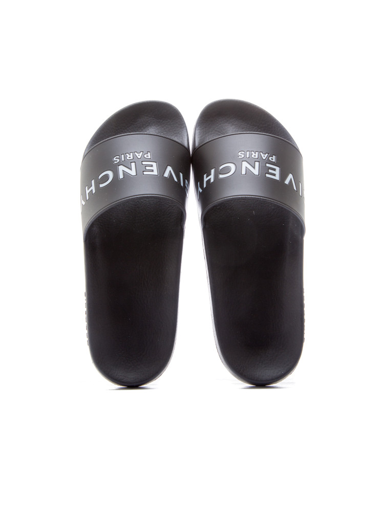 Givenchy slide flat sandal Givenchy  SLIDE FLAT SANDALzwart - www.credomen.com - Credomen