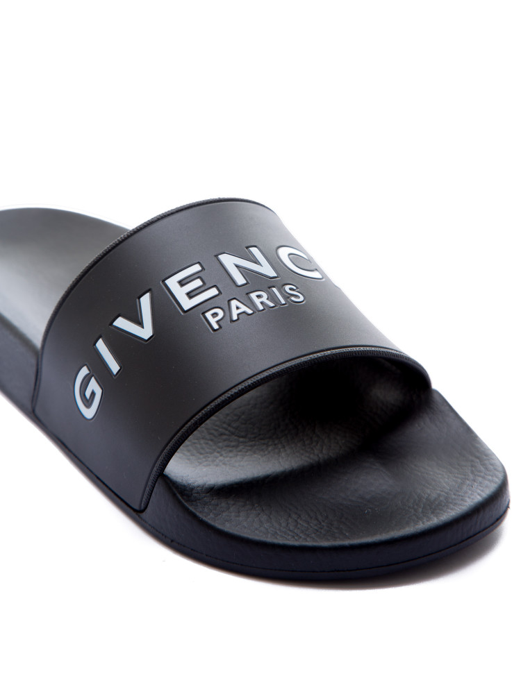 Givenchy slide flat sandal Givenchy  SLIDE FLAT SANDALzwart - www.credomen.com - Credomen