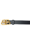 Balenciaga bb thin belt 25 Balenciaga  BB THIN BELT 25zwart - www.credomen.com - Credomen