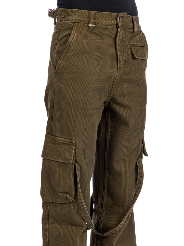 Flaneur Homme cargo pants Flaneur Homme  CARGO PANTSgroen - www.credomen.com - Credomen