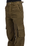 Flaneur Homme cargo pants Flaneur Homme  CARGO PANTSgroen - www.credomen.com - Credomen