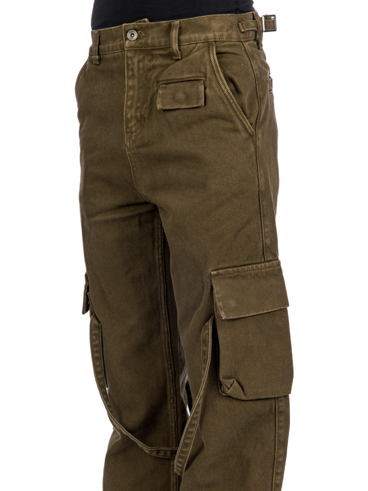 Flaneur Homme cargo pants Flaneur Homme  CARGO PANTSgroen - www.credomen.com - Credomen