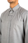 Burberry formal shirt Burberry  Formal Shirtgrijs - www.credomen.com - Credomen