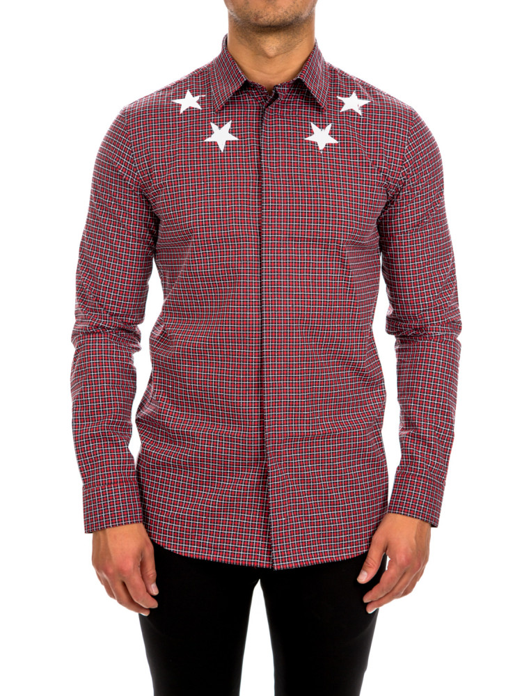 Givenchy shirt star collar best sale