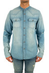 Balmain destroyed denim back Balmain  DESTROYED DENIM BACKblauw - www.credomen.com - Credomen