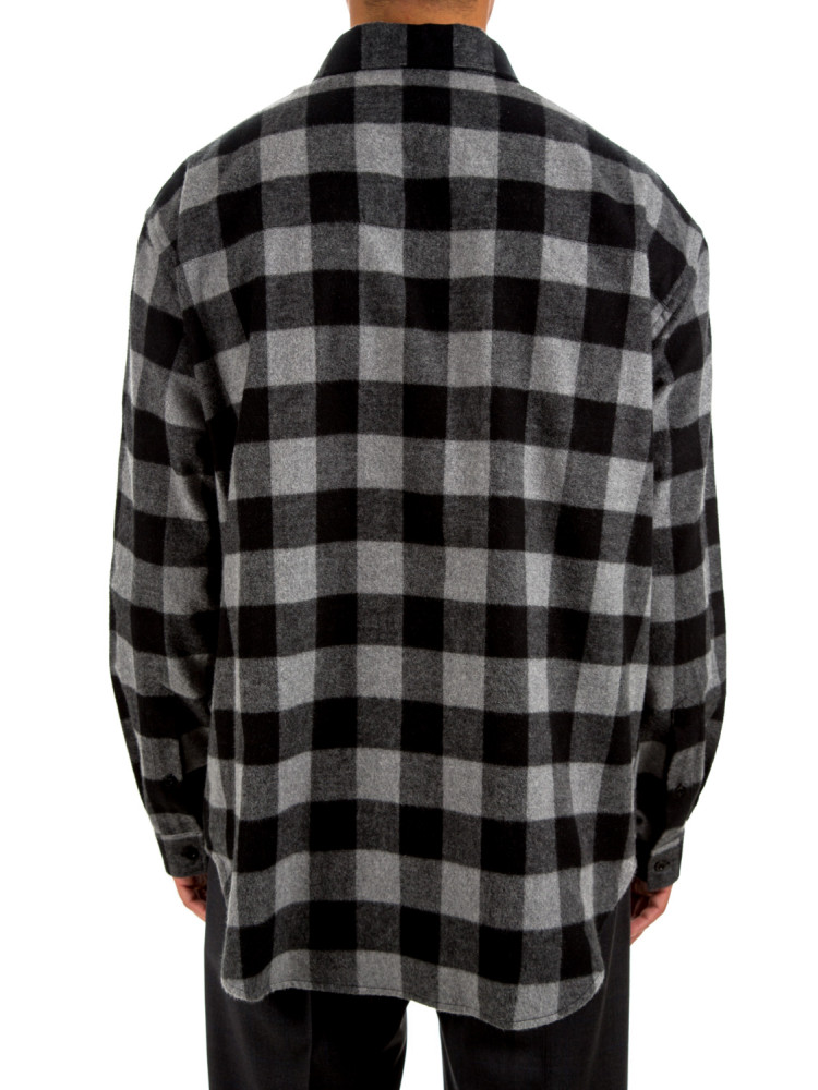 balenciaga plaid shirt