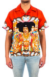 Amiri jimi hendrix ss shirt Amiri  Jimi Hendrix SS Shirtrood - www.credomen.com - Credomen