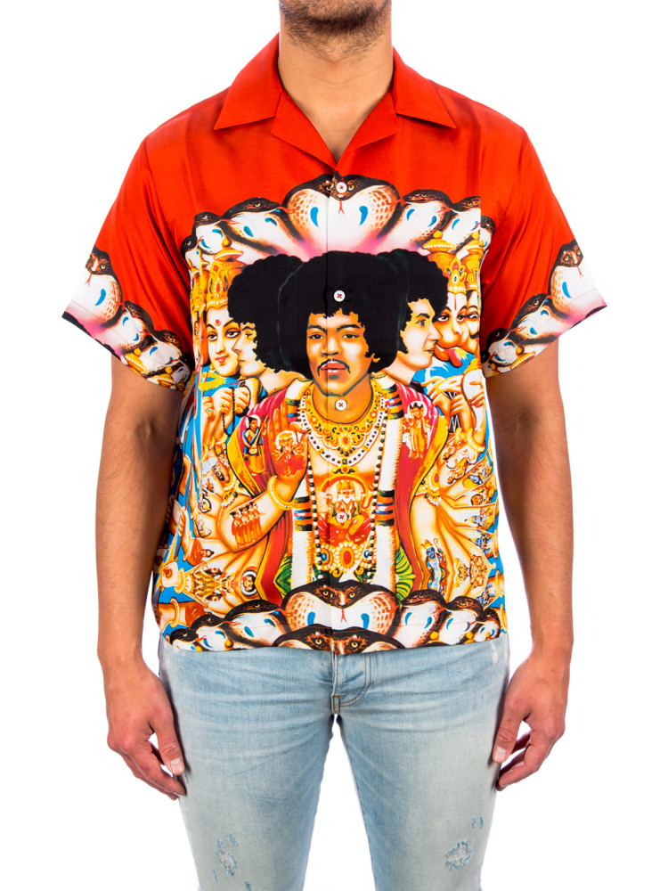 Amiri jimi hendrix ss shirt Amiri  Jimi Hendrix SS Shirtrood - www.credomen.com - Credomen