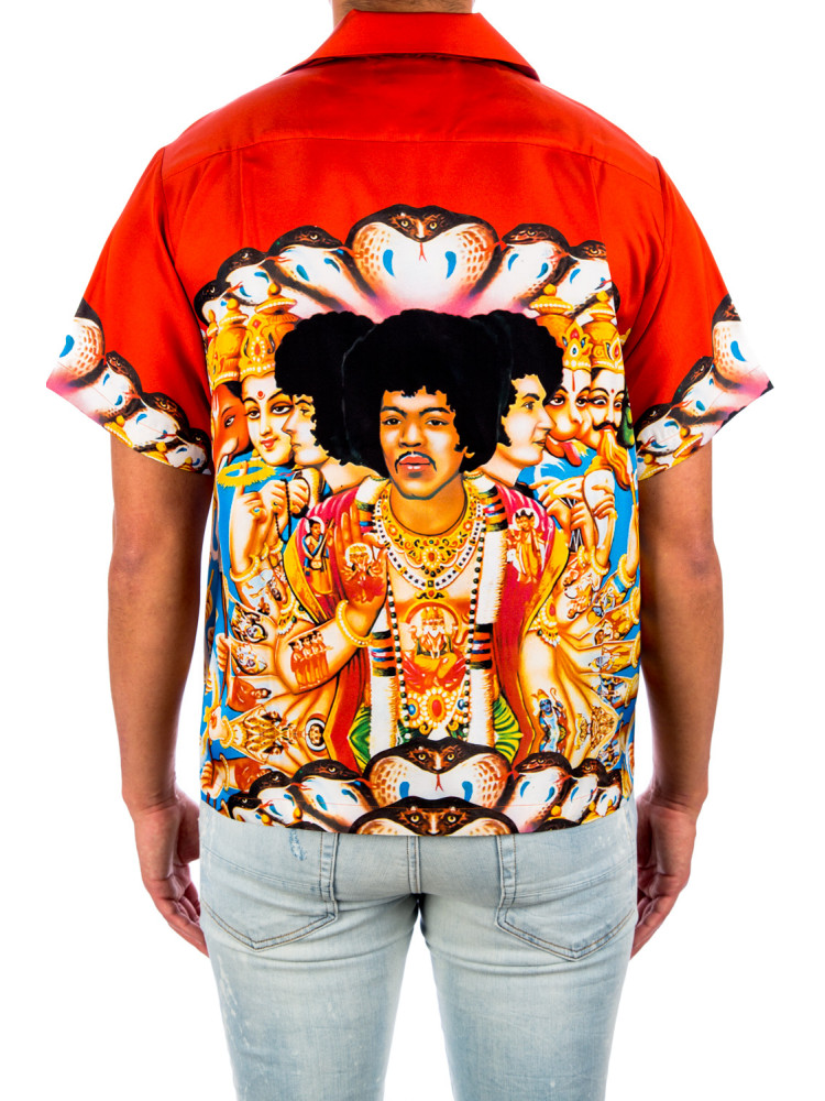 Amiri jimi hendrix ss shirt Amiri  Jimi Hendrix SS Shirtrood - www.credomen.com - Credomen