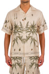 Amiri botanical leave ss shirt Amiri  BOTANICAL LEAVE SS SHIRTmulti - www.credomen.com - Credomen