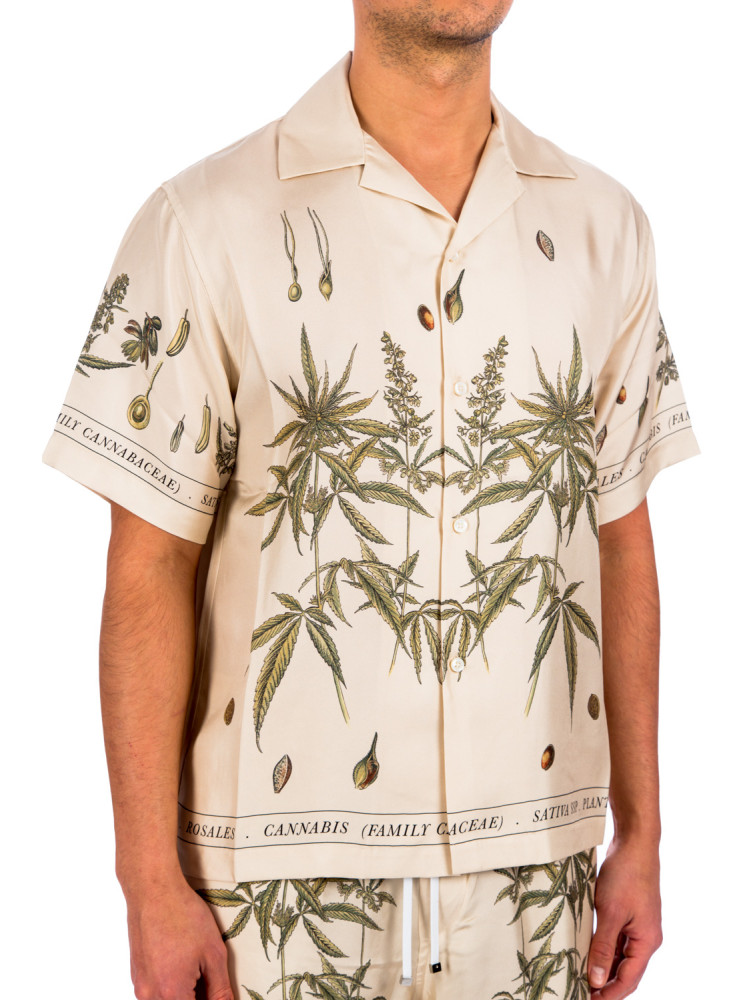 Amiri botanical leave ss shirt Amiri  BOTANICAL LEAVE SS SHIRTmulti - www.credomen.com - Credomen