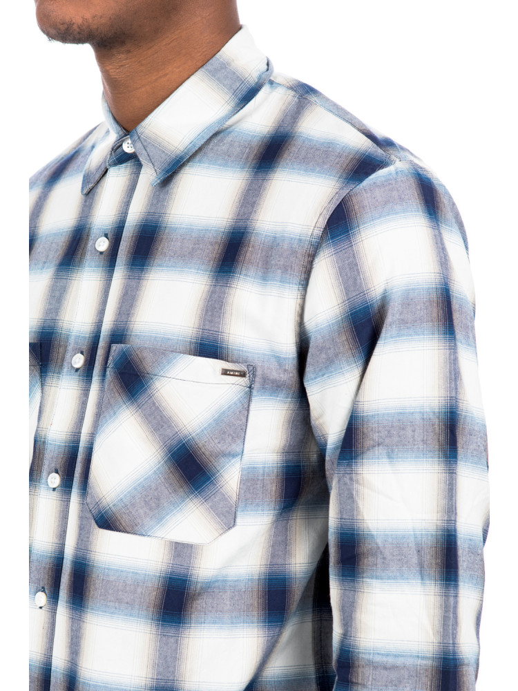 Amiri Logo Flannel Shirt | Credomen