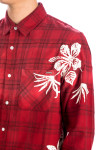 Amiri bleach floral plaid Amiri  BLEACH FLORAL PLAIDrood - www.credomen.com - Credomen