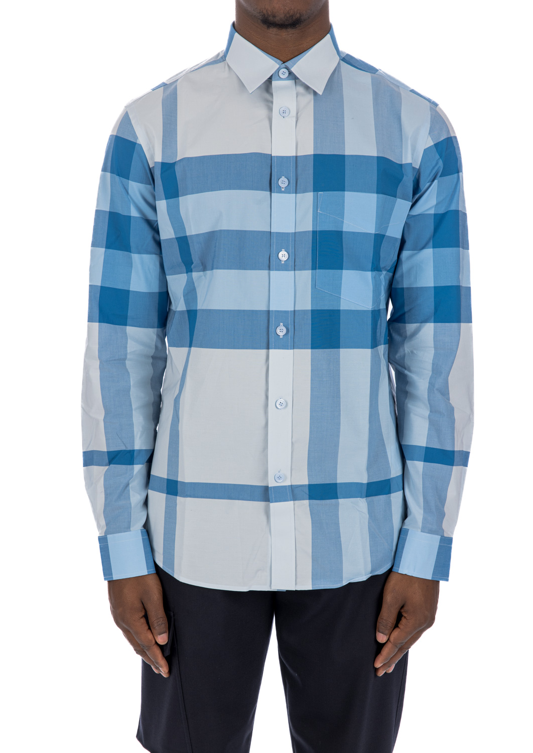 Burberry shirt with top blue writing