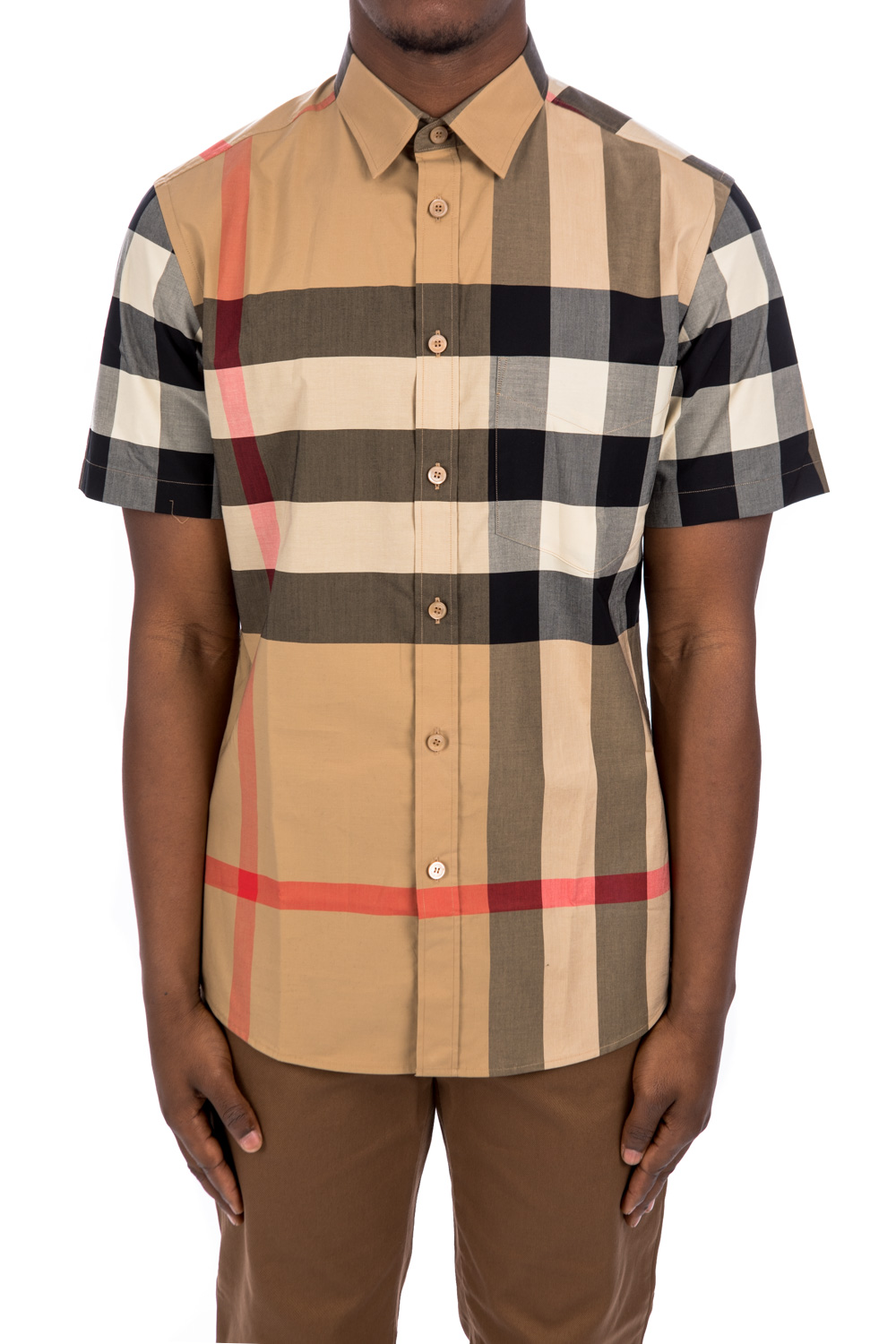 big and tall burberry shirt