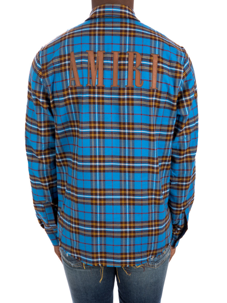 Amiri Logo Flannel | Credomen