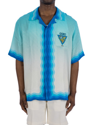 Casablanca cuban collar shirt 421-01067