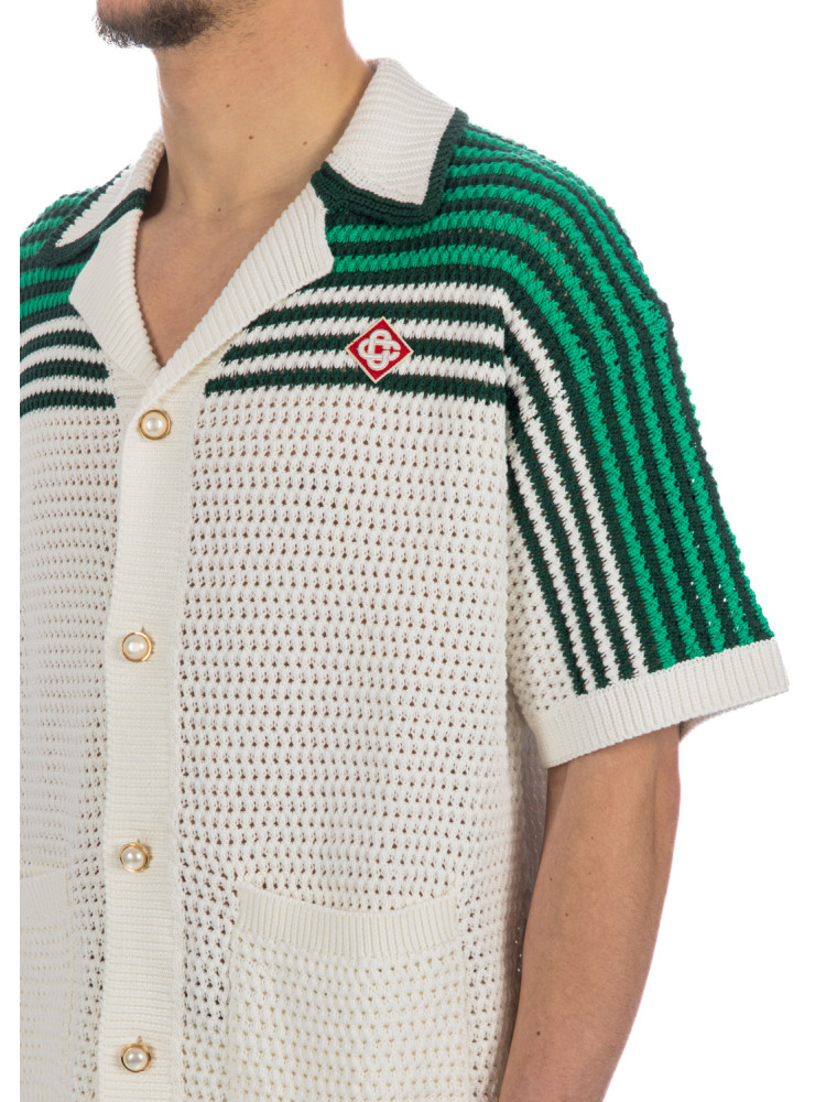 Casablanca Tennis Crochet Shirt | Credomen