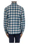 Tom Ford check western shirt Tom Ford  CHECK WESTERN SHIRTblauw - www.credomen.com - Credomen