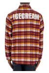 ICECREAM flannel overshirt ICECREAM  FLANNEL OVERSHIRTrood - www.credomen.com - Credomen