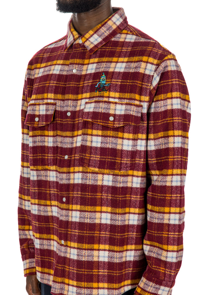 ICECREAM flannel overshirt ICECREAM  FLANNEL OVERSHIRTrood - www.credomen.com - Credomen