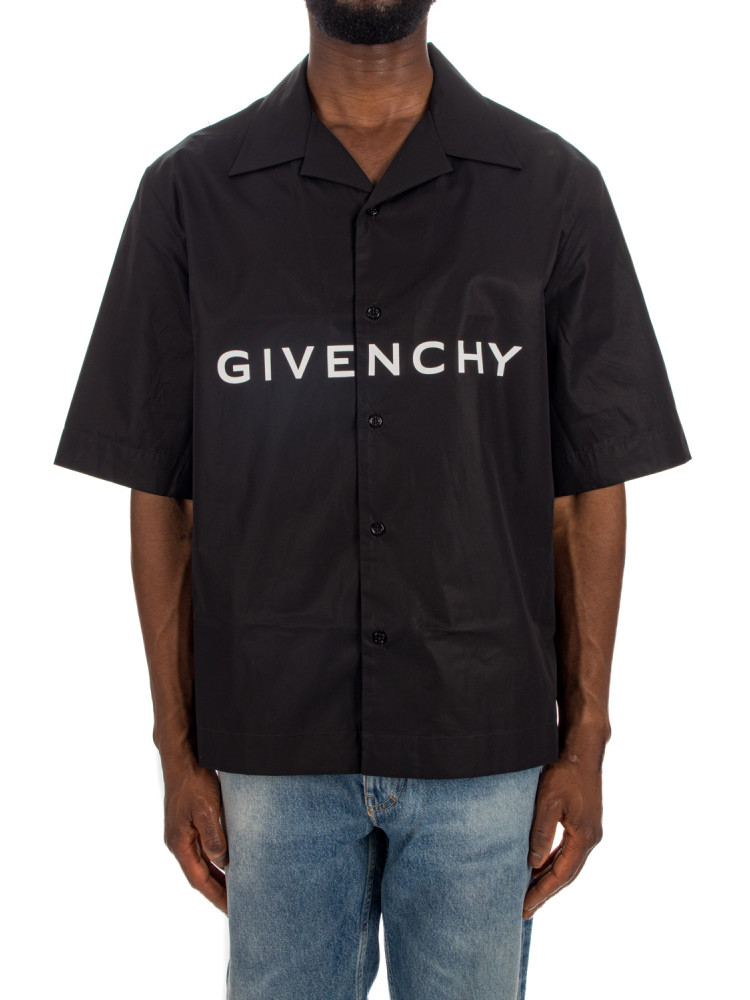 Givenchy ss boxy fit hawaiian Givenchy  SS BOXY FIT HAWAIIANzwart - www.credomen.com - Credomen