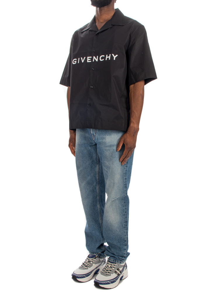 Givenchy ss boxy fit hawaiian Givenchy  SS BOXY FIT HAWAIIANzwart - www.credomen.com - Credomen