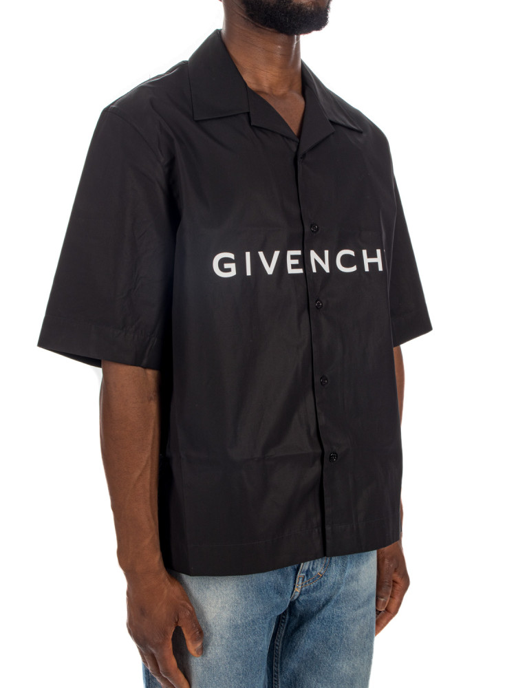 Givenchy ss boxy fit hawaiian Givenchy  SS BOXY FIT HAWAIIANzwart - www.credomen.com - Credomen