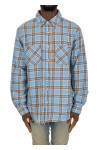 Amiri shotgun flannel Amiri  SHOTGUN FLANNELblauw - www.credomen.com - Credomen