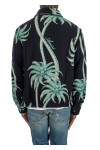 Amiri palm tapestry overshirt Amiri  PALM TAPESTRY OVERSHIRTzwart - www.credomen.com - Credomen