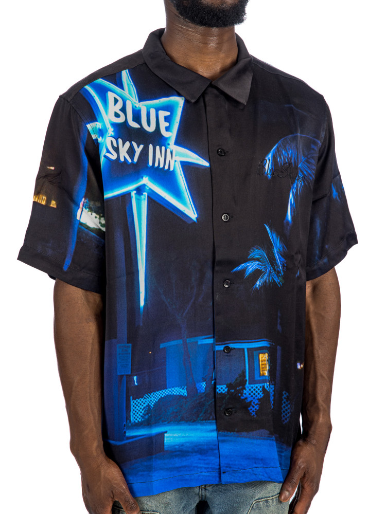 Blue Sky Inn star sign shirt Blue Sky Inn  STAR SIGN SHIRTblauw - www.credomen.com - Credomen