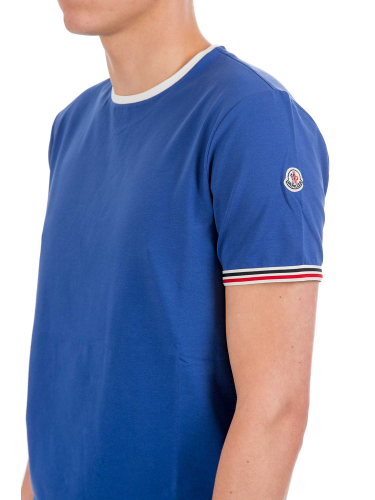 Moncler maglia t-shirt Moncler  Maglia T-Shirtblauw - www.credomen.com - Credomen