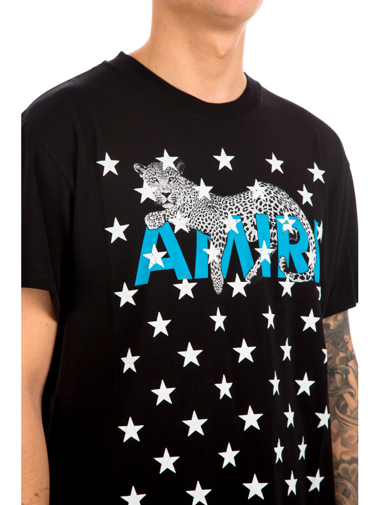 leopard print star t shirt