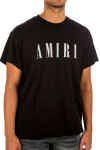 Amiri amiri core tee Amiri  Amiri Core Teezwart - www.credomen.com - Credomen