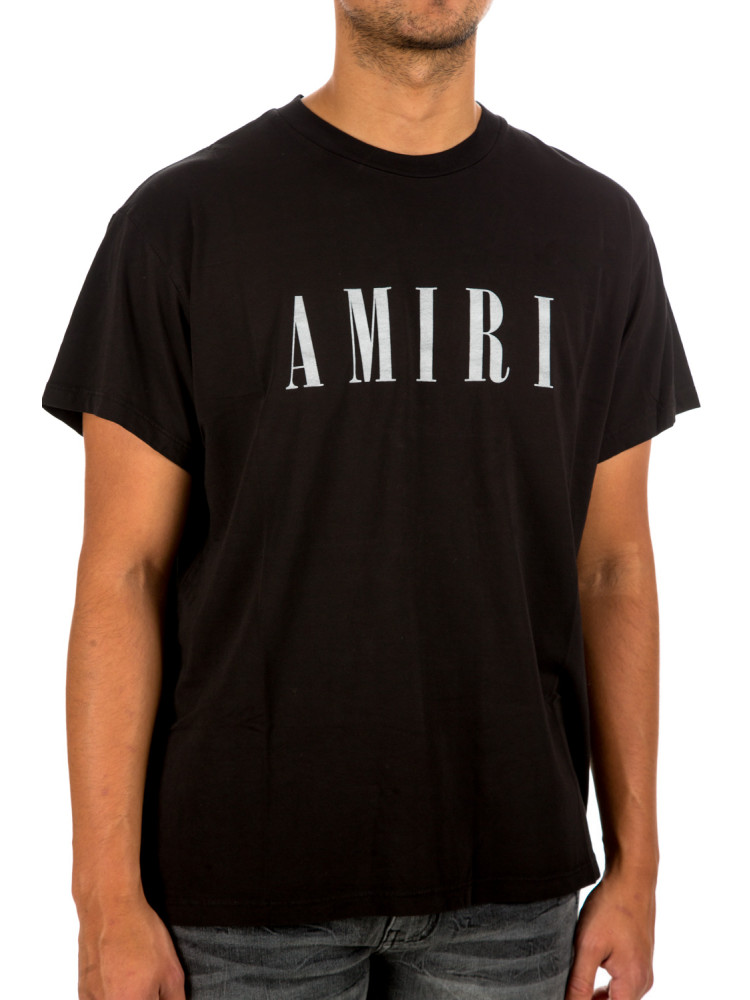 Amiri amiri core tee Amiri  Amiri Core Teezwart - www.credomen.com - Credomen