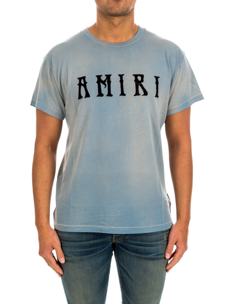 Amiri hippie tee Amiri  Hippie Teeblauw - www.credomen.com - Credomen