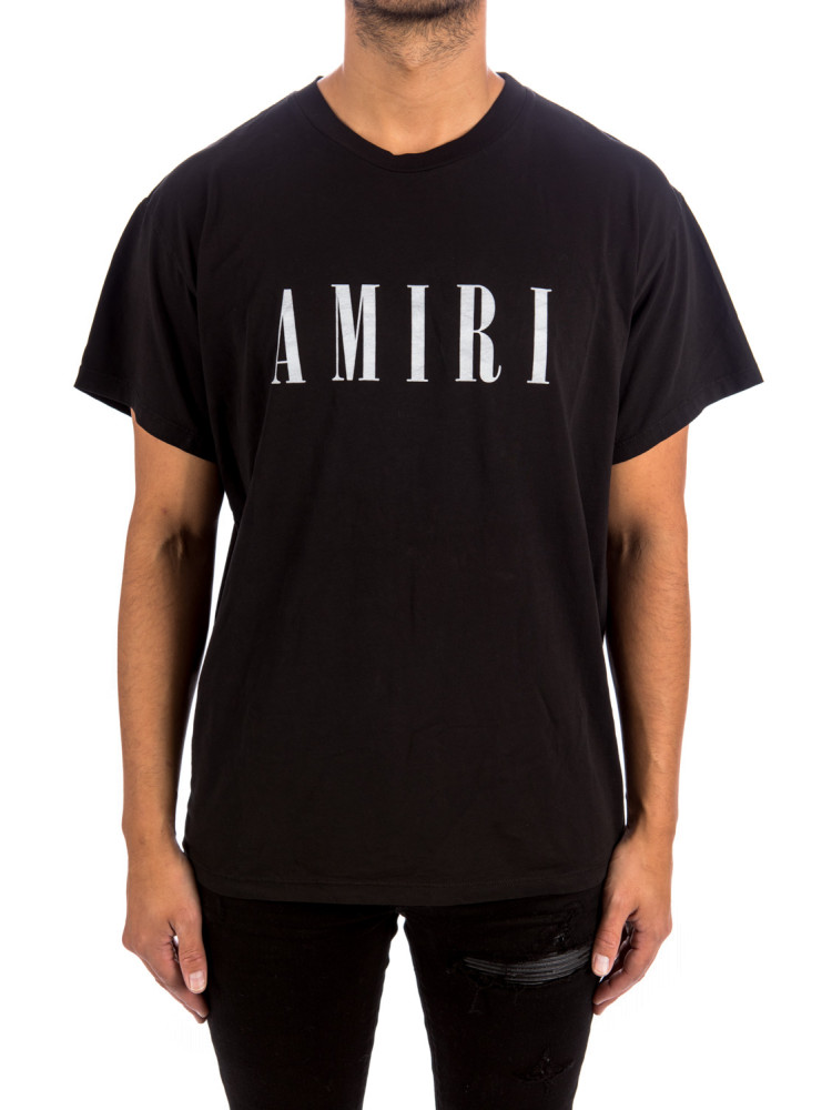 Amiri amiri core tee Amiri  Amiri Core Teezwart - www.credomen.com - Credomen