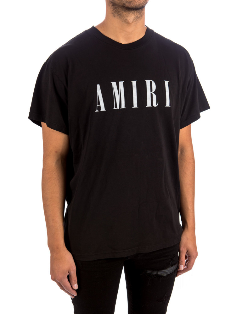 Amiri amiri core tee Amiri  Amiri Core Teezwart - www.credomen.com - Credomen