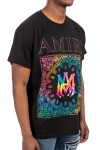 Amiri rainbow bandana tee Amiri  RAINBOW BANDANA TEEzwart - www.credomen.com - Credomen